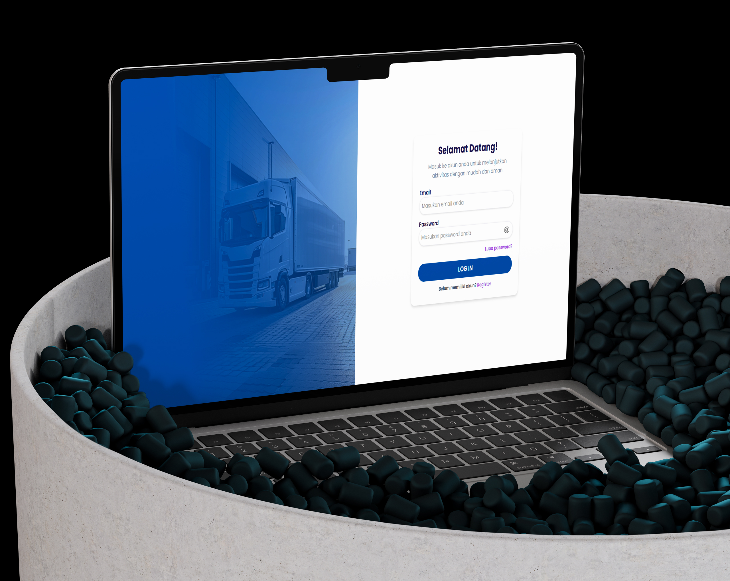 Traction Vehicle Tracking System Dashboard
